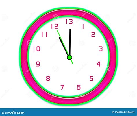 Making Extra Time Clock - Isolated Stock Illustration - Illustration of ...