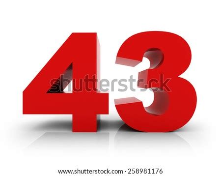 Number 43 Stock Photos, Images, & Pictures | Shutterstock