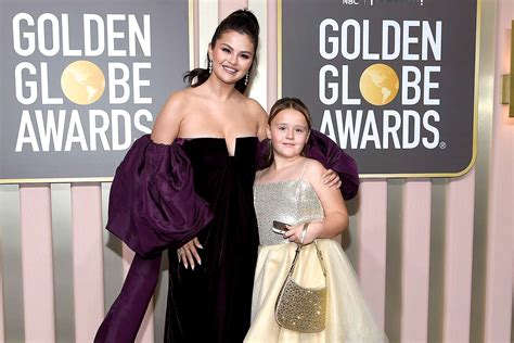 Selena Gomez Brings Little Sister Gracie as 2023 Golden Globes Date