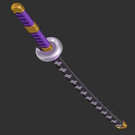 Kikoku Sword Trafalgar Law 3D model 3D printable | CGTrader