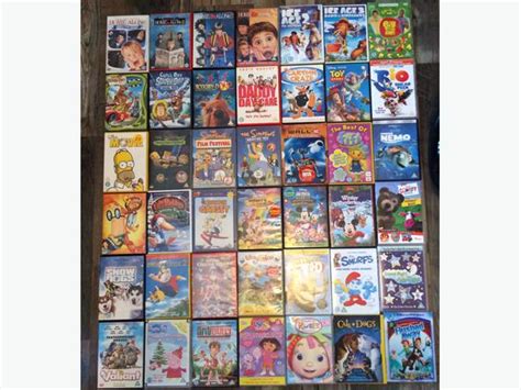 42 childrens dvds disney,dreamworks,20th century fox offers SANDWELL ...