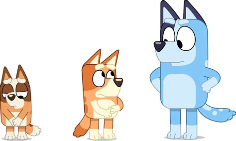 Bingo, Bluey and Chilli Color Swap by ThatUsualGuy06 on DeviantArt