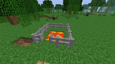 [1.8.1] Iron Fence (unflammable, stronger) Minecraft Mod