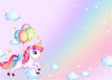 Unicorn Zoom Background