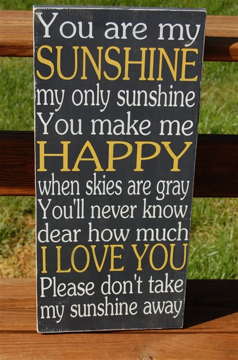 You Are My Sunshine Quotes. QuotesGram