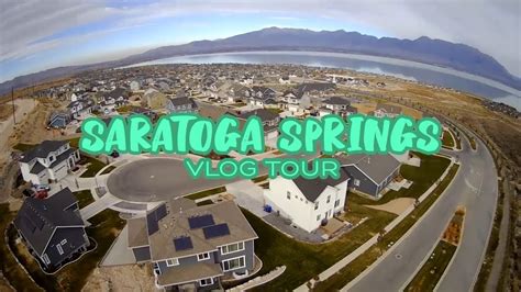 Living In Saratoga Springs, Utah | Full Vlog Tour - Pros And Cons - YouTube