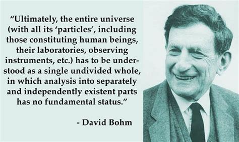 David Bohm Quotes. QuotesGram