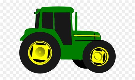 John Deere Tractor Clipart