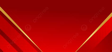 Abstract Red Banner With Gold Background Vector, Abstract Red ...