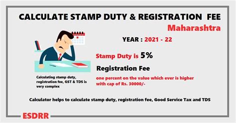 Stamp Duty and Registration Fee Calculator - Mahrashtra