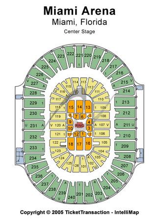 Miami Arena Tickets in Miami Florida, Miami Arena Seating Charts ...