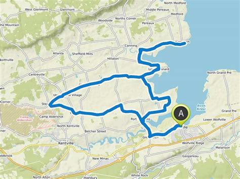 Annapolis Valley 60 km | road ride | Komoot