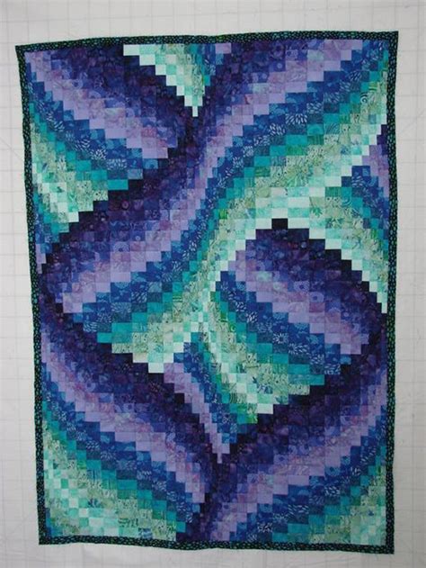 Twisted Bargello Quilt Free Step By Step Tutorial | Bargello patterns ...