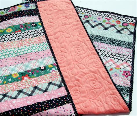 Jelly Roll Quilt Pattern Striped Out Strip Throw Easy Beginner - Etsy