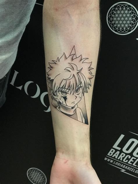 My new Killua tattoo! By @brunodonnlopes_tattoo : r/HunterXHunter