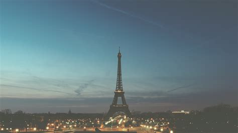 eiffel tower, paris, night Wallpaper, HD City 4K Wallpapers, Images and ...