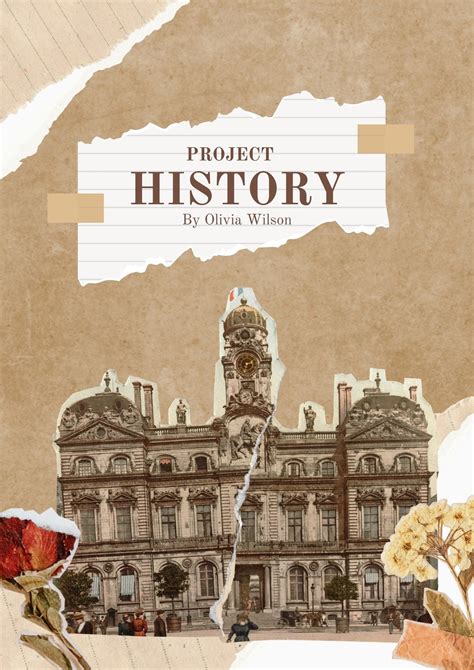 History Cover Page Ideas