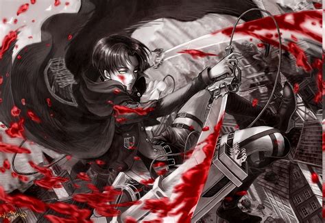 Anime Shingeki No Kyojin Levi Ackerman Wallpapers Hd Desktop And ...