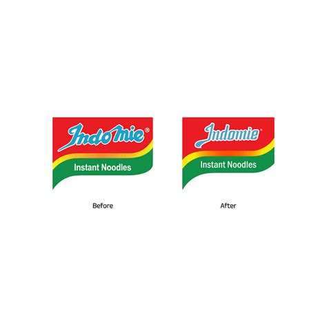 🍜 Indomie Logo Redesign by Bayu Baskara on Dribbble