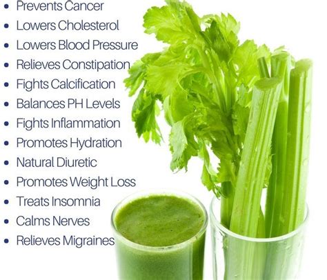 Benefits Of Celery Carrot Juice - health benefits