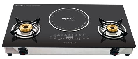 Pigeon Hybrid 2 Burner Lpg Stove | Buy Online at shopclues.com