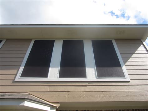 Austin TX Solar Window Screens installation, All windows - Solar ...