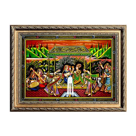 Rajputana Festivity Rajasthani Miniature Painting | AVIVANA