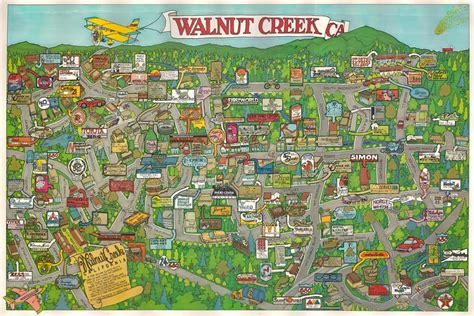 Walnut Creek CA.: Geographicus Rare Antique Maps