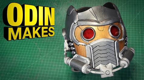 Odin Makes: Star-lord's Helmet from Guardians of the Galaxy - YouTube