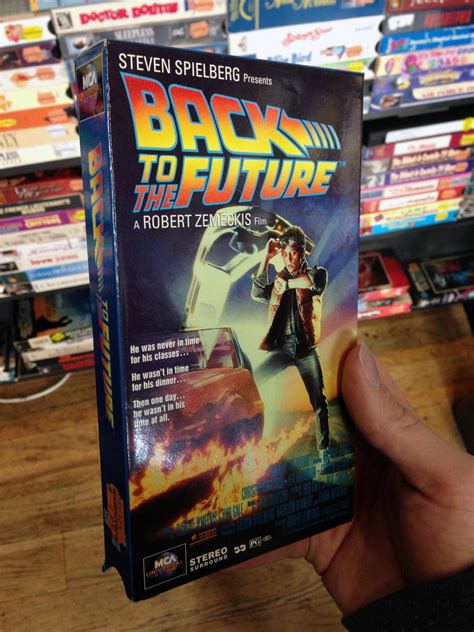 Back to the Future VHS Tape by GreenMachine987 on DeviantArt