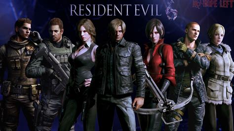 Resident Evil 6 characters game poster Resident Evil Resident Evil 6 ...