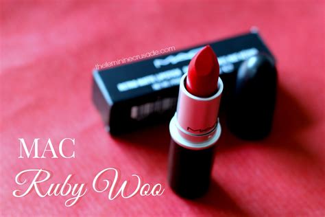 MAC Ruby Woo - Review & Swatch | Beauterazzi | Beauty Blog, Makeup ...