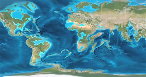 Prediction of Earth's Continents 100 million Years from now. : r/MapPorn