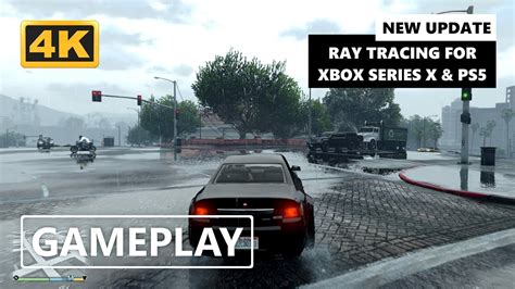 GTA 5 Xbox Series X NEW Ray Tracing UPDATE Gameplay 4K - YouTube