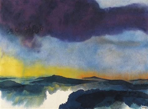 thunderstruck9 | Emil nolde, Painting, Landscape paintings