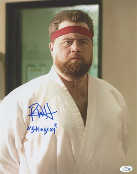 Paul Walter Hauser "Cobra Kai" AUTOGRAPH Signed 'Stingray' 11x14 Photo ...