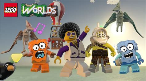 Lego Worlds | Unseen Characters & Creatures - YouTube