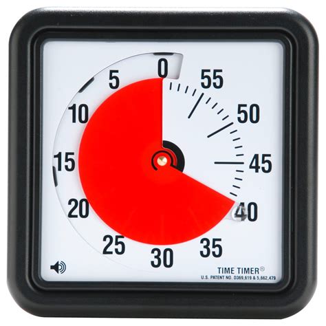 Buy Time Timer Original Medium 20x20 cm; 60 Minute Visual Timer ...