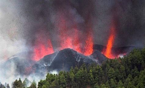 Entró en erupción un volcán en Islas Canarias: los videos y las ...