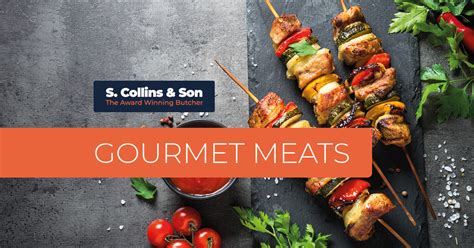 Buy Gourmet Meats from S. Collins & Son - The Award Winning Butcher