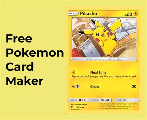 How to Design and Make Your Own Pokemon Card