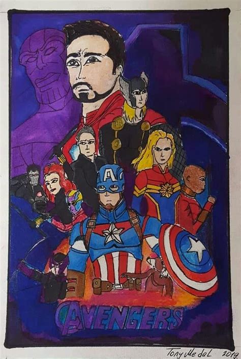 Avengers Endgame - Drawing Skill