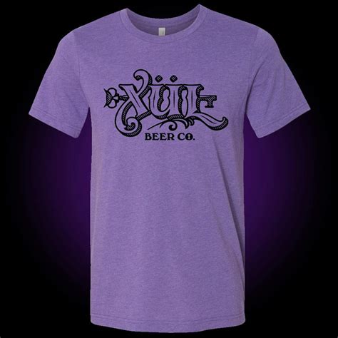 Logo T-Shirt Purple/Black | XUL Beer Company