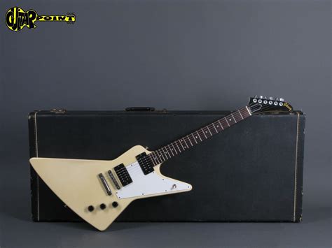 Gibson Explorer 1983 White Guitar For Sale GuitarPoint