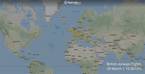 Flightradar24 on Twitter: "British Airways is experiencing IT problems ...