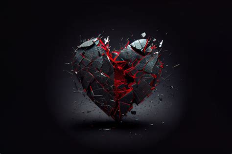 Top more than 77 black broken heart wallpaper latest - in.cdgdbentre