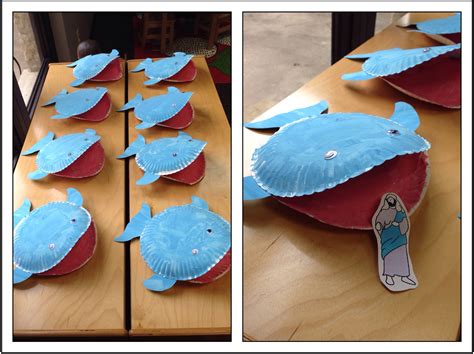 Jonah And The Whale Craft Printable