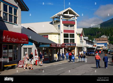 Downtown Ketchikan Alaska Stock Photo: 14115488 - Alamy