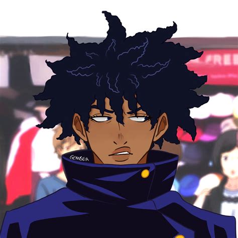 Black Anime Characters Male