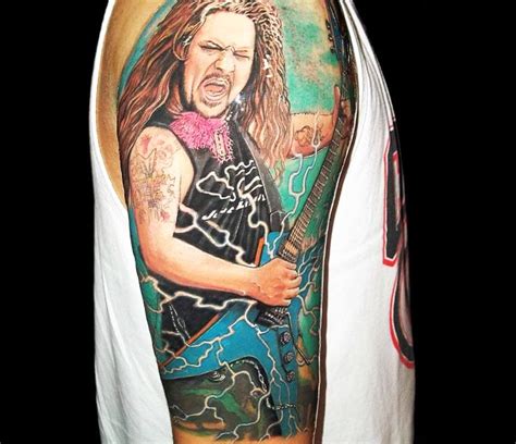 Dimebag Darrell tattoo by Yeyo Tattoos | Photo 22932